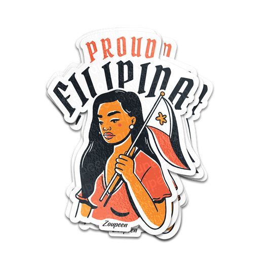 Proud Filipina Sticker