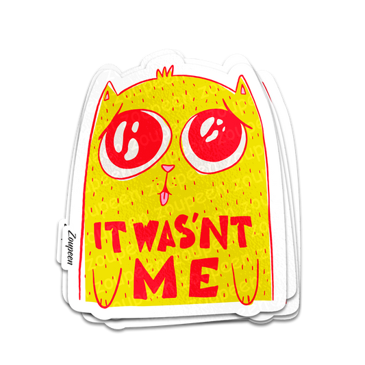 Innocent Cat Sticker