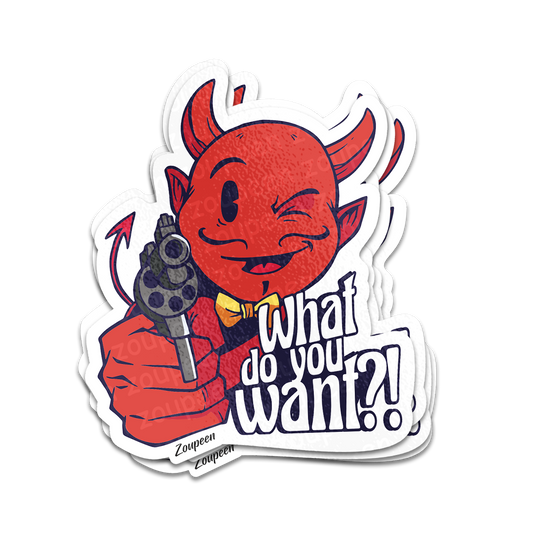 Devil's Demand Sticker