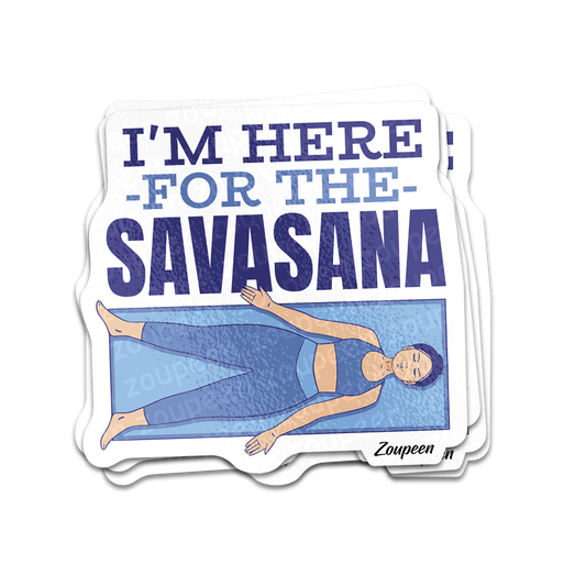 Savasana Sticker