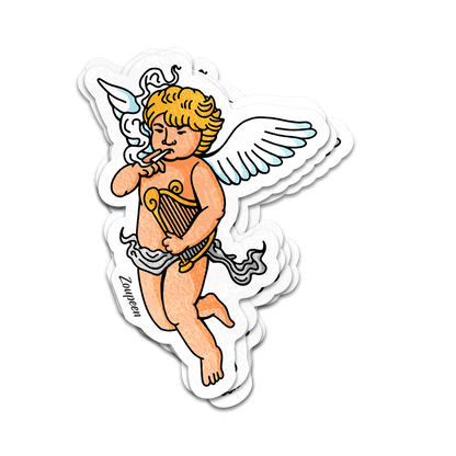 Chill Cherub Sticker