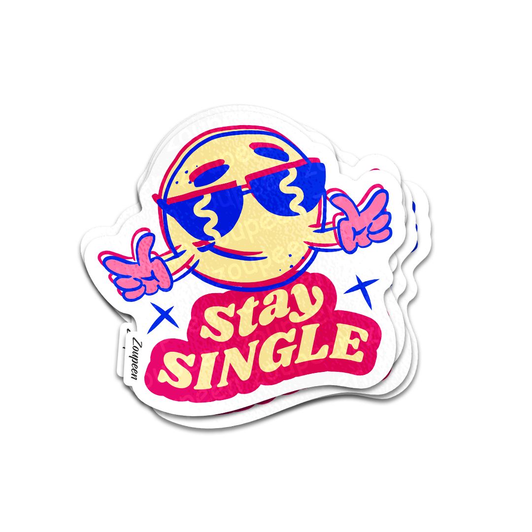 Single and Thriving Sticker