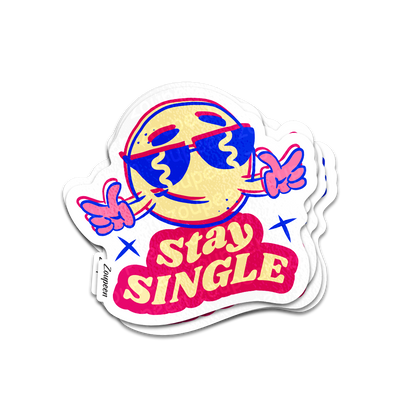 Single and Thriving Sticker