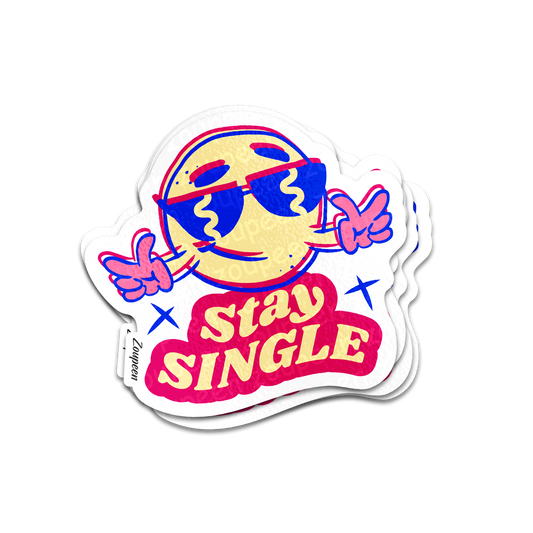 Single and Thriving Sticker