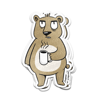 Grumpy Bear Sticker