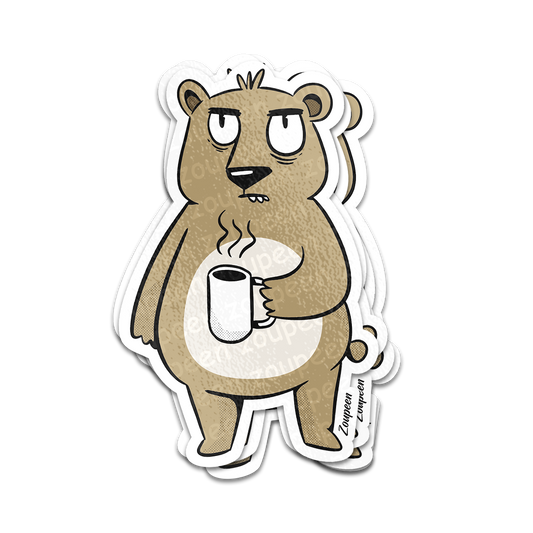 Grumpy Bear Sticker