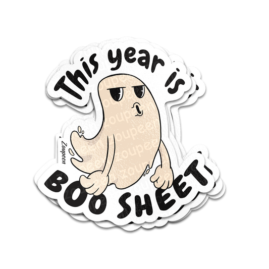 Boo Sheet Sticker