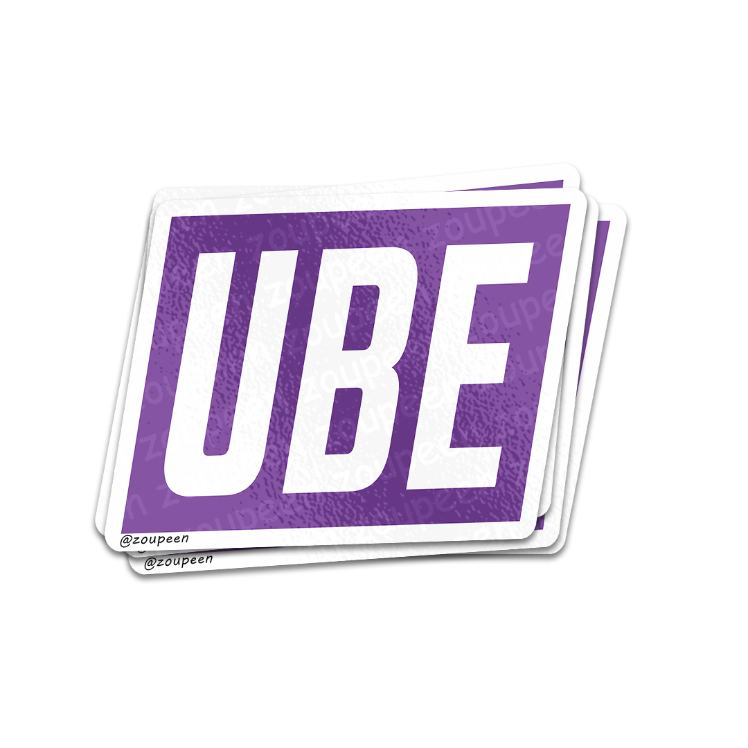 UBE Sticker